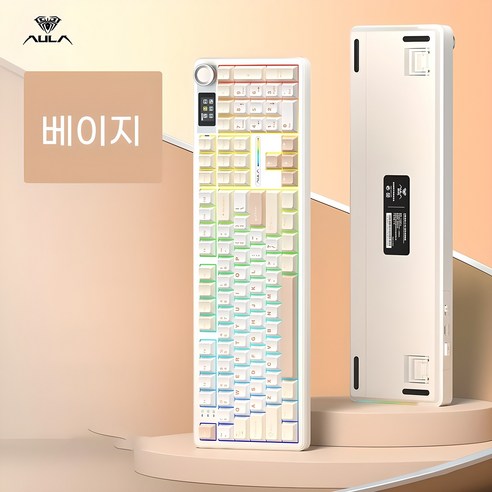 Aula 독거미 F108 Pro: 혁신적인 디스플레이와 압도적인 타건감의 조화 독거미풀배열