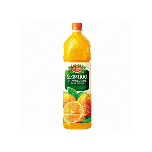 델몬트 오렌지100 주스, 1.5L, 6개