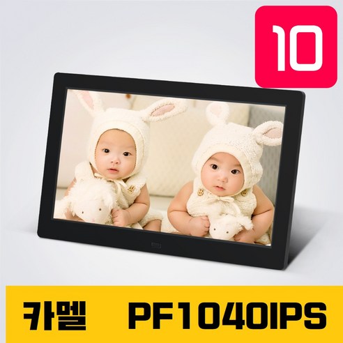 카멜 IPS패널 모니터 디지털액자 25.4cm, PF1040IPS, 혼합색상