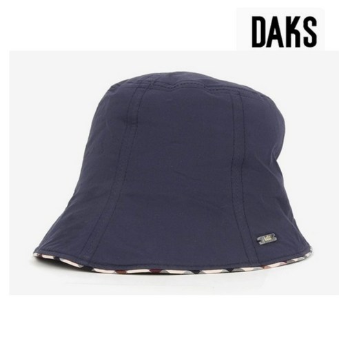 우아함과 실용성을 겸비한 닥스 여성 체크 파이핑 벙거지 DK45WBK002 탐구 닥스모자여성