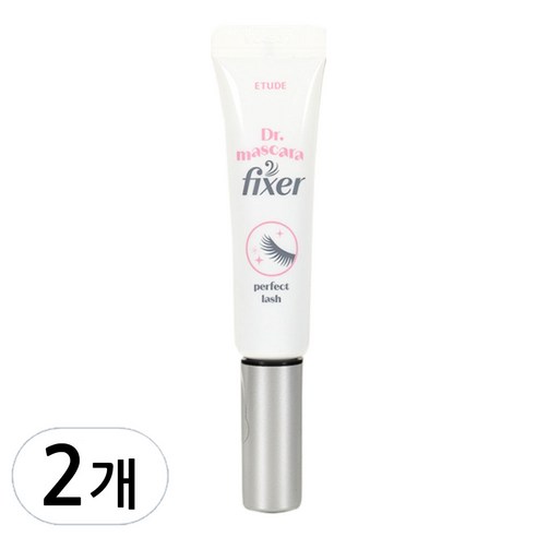 에뛰드하우스 닥터마스카라 픽서 포 퍼펙트 래쉬 6ml, 투명, 2개
