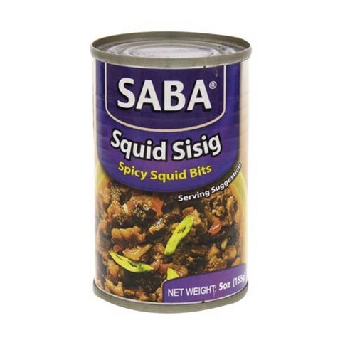 Saba Squid Sisig 사바 스퀴드 시식, 1개, 155g seancovey