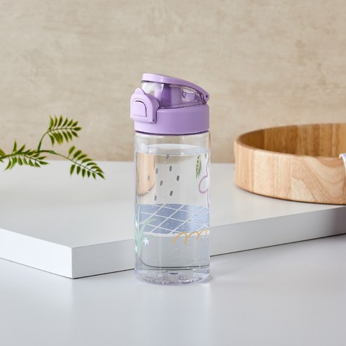 모던하우스 NEW 리틀버디 원터치 보틀 KC0123001, 퍼플, 500ml, 1개