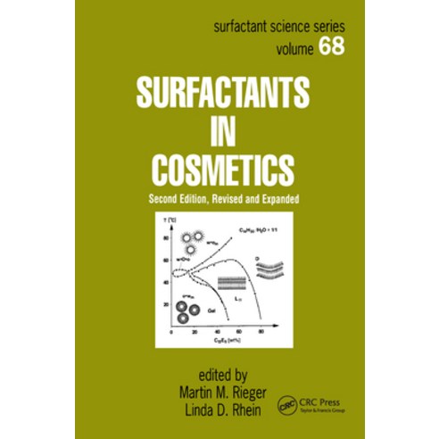 (영문도서) Surfactants in Cosmetics Hardcover, Routledge, English, 9780824798055