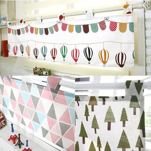 햇살 한 줌, 낭만 한 스푼: 커텐클럽 아치형 바란스 커튼으로 주방을 카페처럼