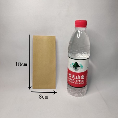회오리 감자 및 길거리 간식 포장지 세트 – 식품 테이크아웃 소시지 꼬치용, 1세트, 04. 8x18cm, 600개입