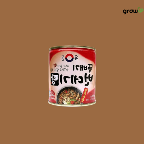 유동 뚝배기 번데기탕 얼큰한맛, 280g, 1개