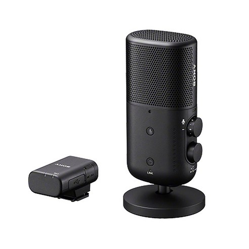 소니 고음질 무선 스트리밍 휴대용 마이크, ECM-S1, 1개