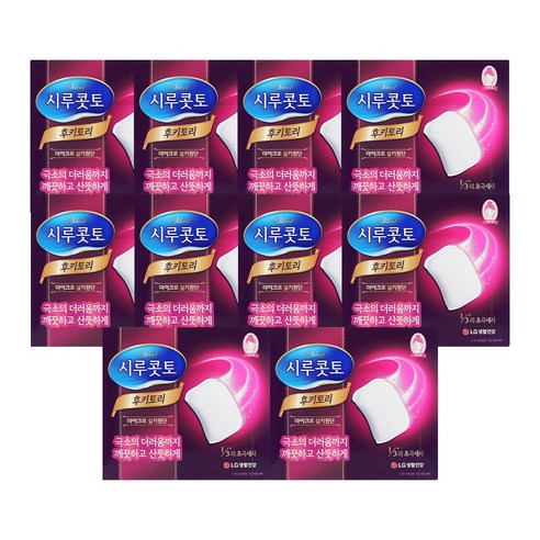유니참 시루콧토 후키토리코튼 화장솜, 32매입, 10개