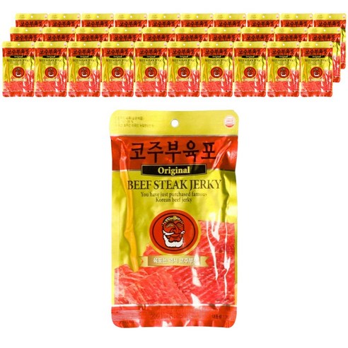 코주부 오리지널 육포, 30g, 50개