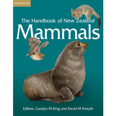(영문도서) The Handbook of New Zealand Mammals Hardcover, Otago University Press, English, 9781988592589
