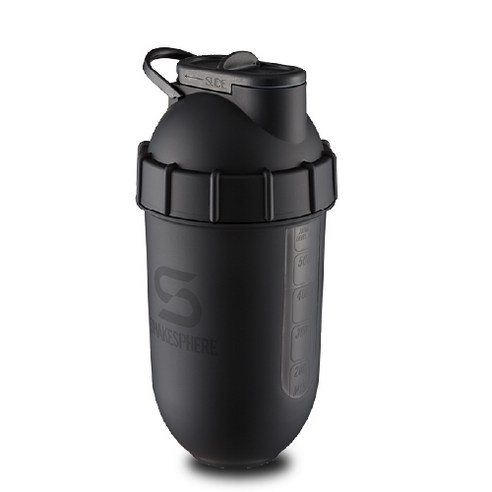 쉐이크스피어 프로틴쉐이커 쉐이크통 물통 물병 보틀 텀블러, 뷰 매트블랙, 뷰 매트블랙