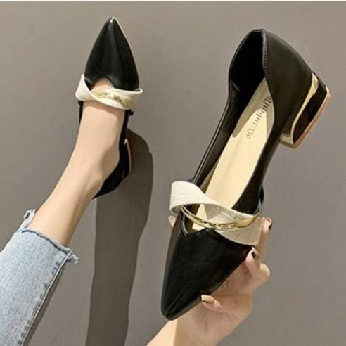 로우힐 플랫슈즈 3cm