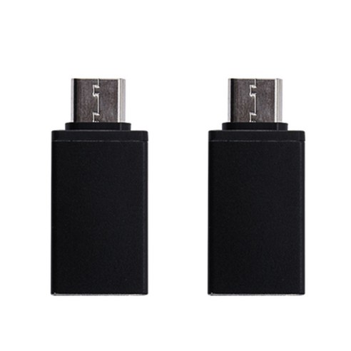 칼론 USB 3.0 C타입 OTG젠더 KR-COTG, 블랙, 2개