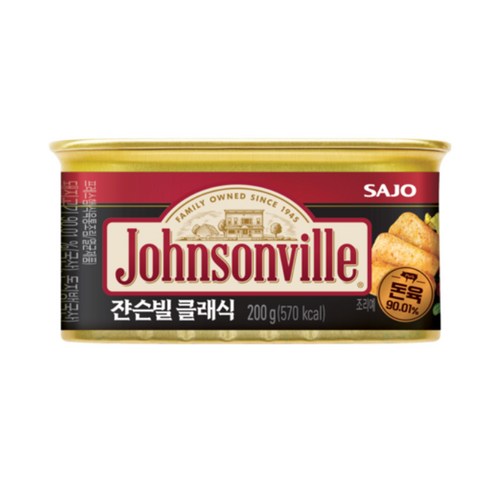 사조 쟌슨빌 클래식, 200g, 4개