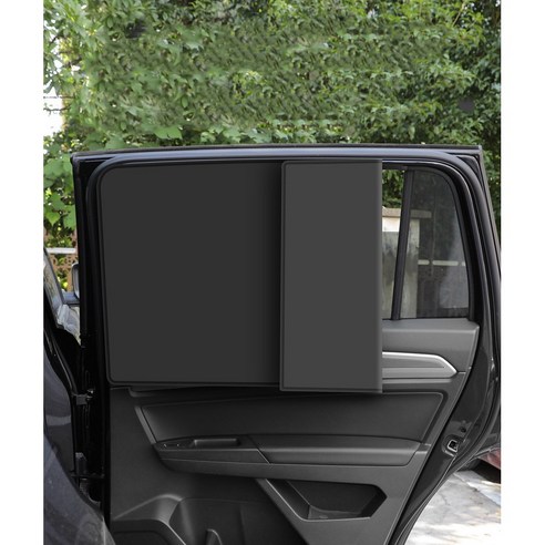 차량 내부를 햇빛과 눈부심으로부터 보호하고 프라이버시를 확보하는 헤인느 차량용 자석 암막커튼