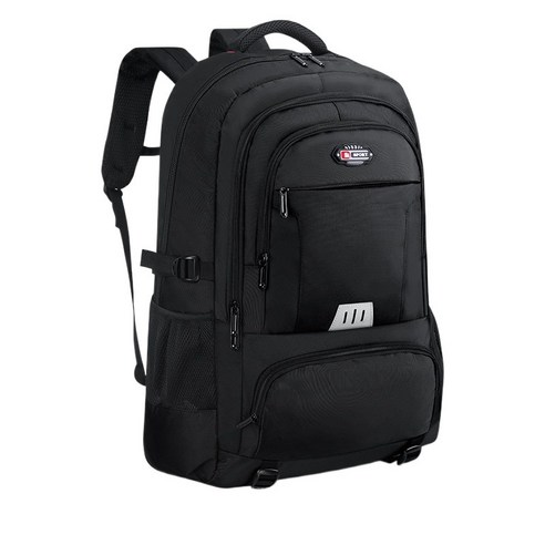 아웃도어 등산 가방 가벼운 트레킹 스포츠 백팩, 16인치 컴퓨터를 넣을 수 있다, 검정색