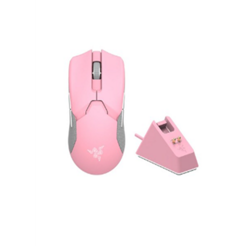 레이저 Viper Ultimate 마우스 + 충전독 세트 RC30-030501, QUARTZ PINK