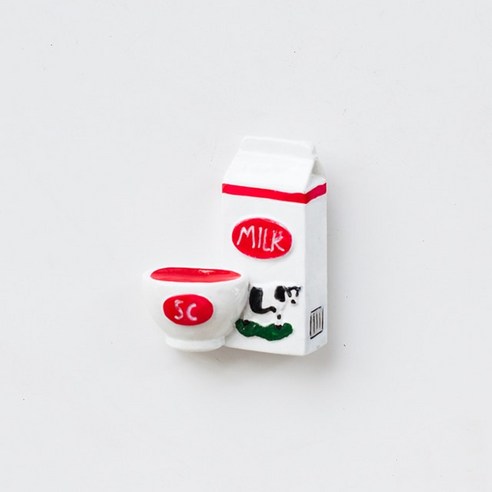 FREELIFE 냉장고 자석 세트 귀여운 3D JO-494, milk-186