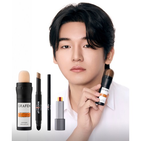 "내 얼굴, 이제 훈훈함 풀장착! 쉽고 빠른 남자 그루밍 치트키" 문장군