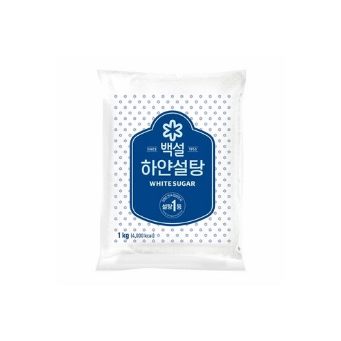 CJ 백설 하얀설탕 1kg x 3개