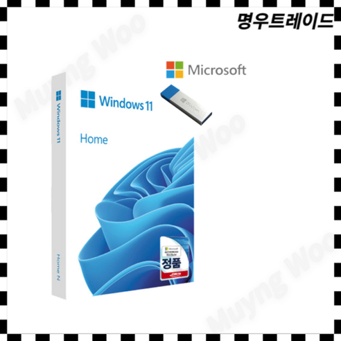 마이크로소프트 WINDOWS 11 Home 패키지 윈도우 11 FPP 윈11홈