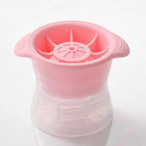 MIRTS 실리콘 왕얼음틀 4P, 핑크