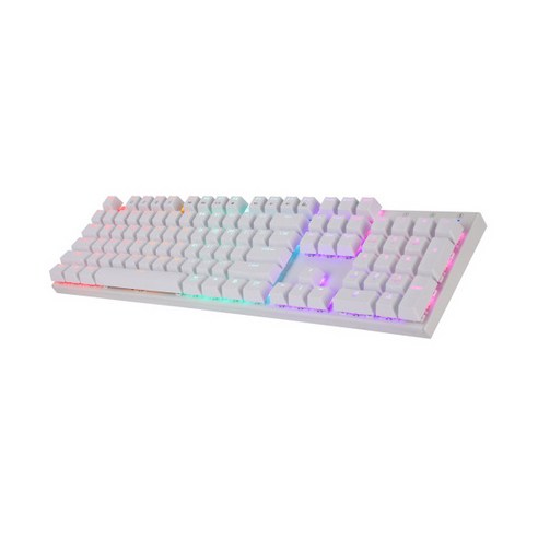 앱코 K640 한영 이중사출 키캡 키보드 화이트 청축, 적축, 블랙