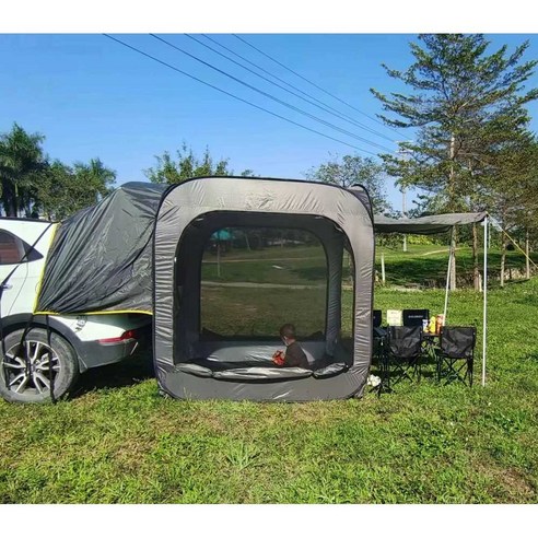 차량과 야외를 연결하는 편안한 캠핑 경험