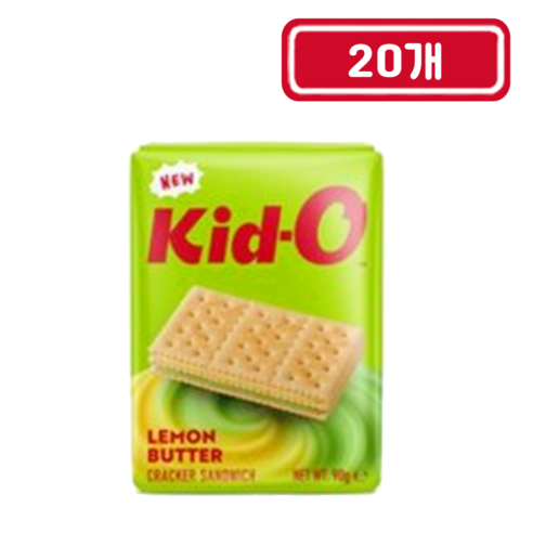 키도 레몬 버터향 크래커, 20개, 90g