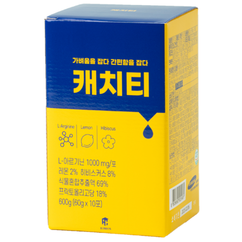 [캐치티 특가몰] 캐치티 이너뷰티 특별가 (1BOX_10포), 60개, 600g