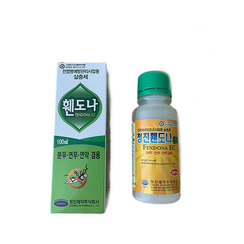 연막 연무 분무 겸용 파리 모기 살충제 휀도나, 1개, 100ml