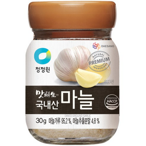 청정원 맛선생 국내산 마늘가루, 30g, 1개