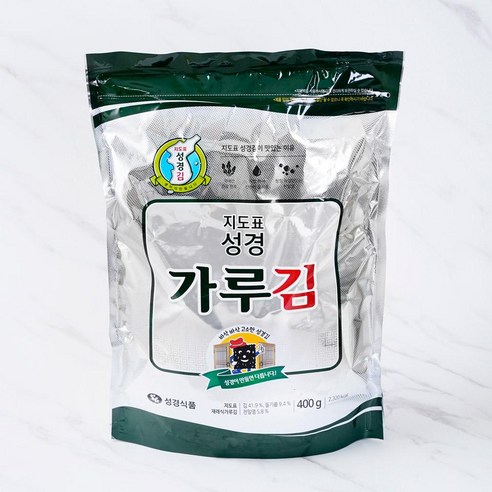 [메가마트]지도표 재래식 김가루 400g, 1개