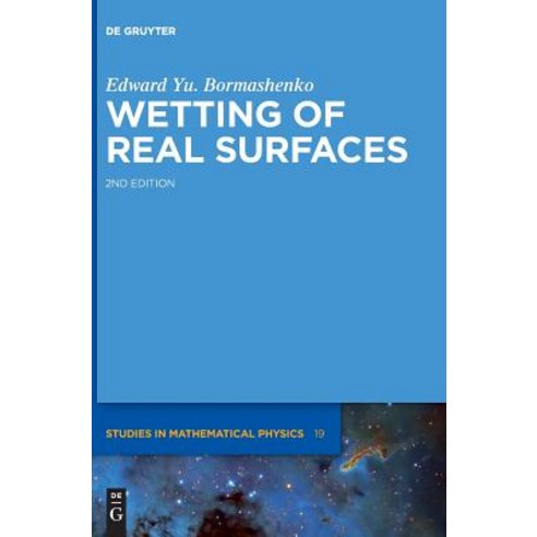 Wetting of Real Surfaces Hardcover, de Gruyter, English, 9783110581065