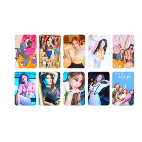 마마무 포카 앨범 I SAY MAMAMOO THE BEST 굿즈 포터카드 6종시리즈, 카드, 시리즈1