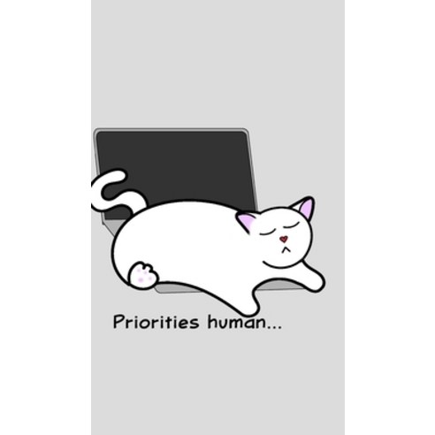 Catlover''s Notebook - Blank Lined Pages - Priorities Human Hardcover, Blurb, English, 9780464390138