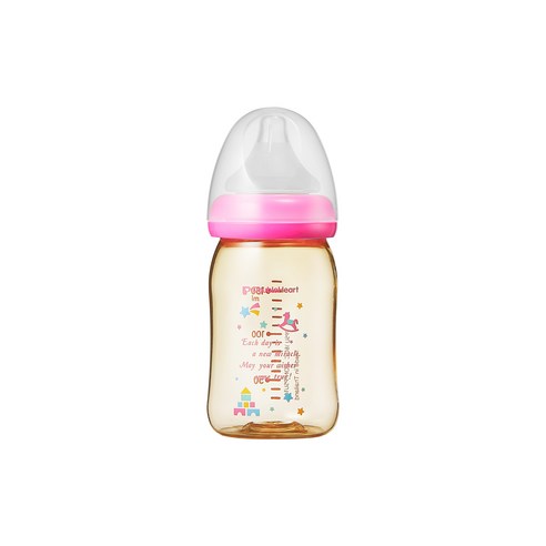 더블하트 소프트터치 모유실감 PPSU 토이 젖병 160ml, 1개