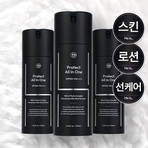 히이즈 프로텍트 올인원, 120ml, 3개