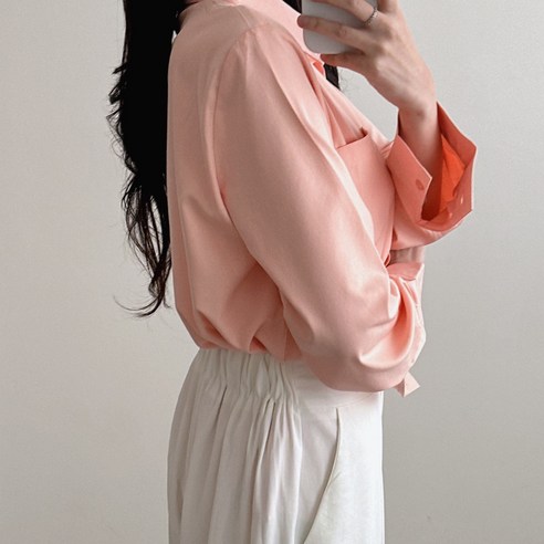 사계절을 위한 편안하고 세련된 큐즈 빅사이즈 블라우스