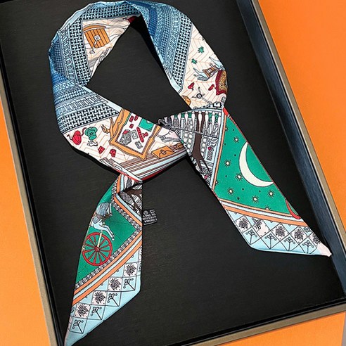 당신의 가을을 물들이는 마법, 디아픽 타이형 양면 스카프