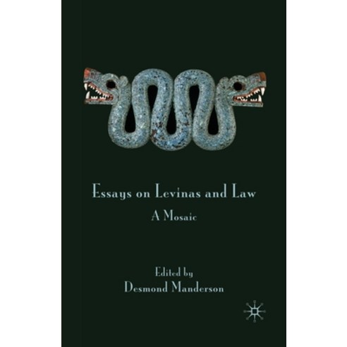 (영문도서) Essays on Levinas and Law: A Mosaic Paperback, Palgrave MacMillan, English, 9781349300433