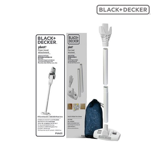블랙앤데커 피벗 청소기 바닥 연장관 PVA03-B1 / PV1820C PV1420C PV1020전용, 1개 블랙앤데커믹서기 블랙앤데커 피벗 청소기 바닥 연장관 PVA03-B1 / PV1820C PV1420C PV1020전용, 1개 블랙앤데커믹서기