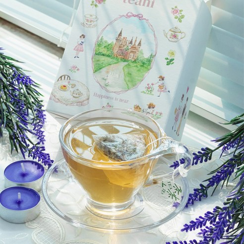 향긋한 라벤더 향으로 완성하는 나만의 힐링 타임, 티하이 라벤더 꽃차