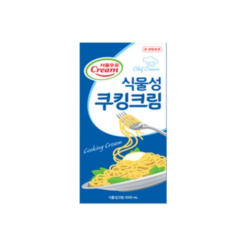 서울우유 Cream 식물성 쿠킹크림 1L (Cooking Cream), 1개