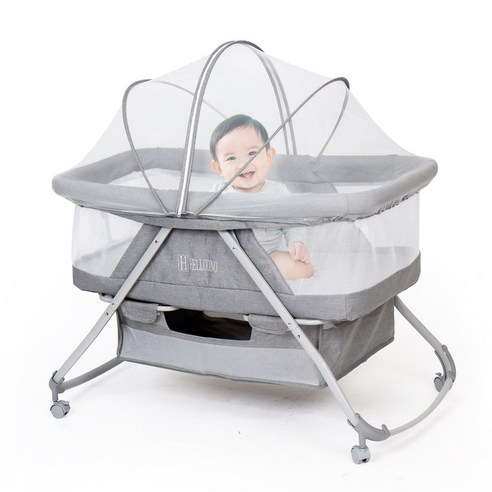 안전하고 편안한 아기 수면을 위한 헬로디노 아기침대