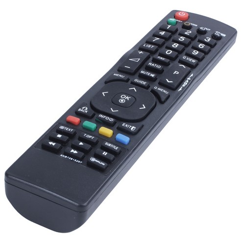 AFBEST LG LCD 스마트 TV 용 교체 리모컨 AKB72915207 AKB72915206 55LD520, 검정