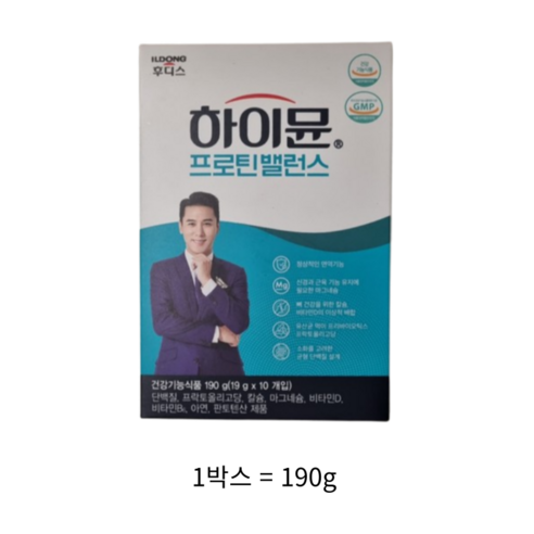 하이뮨 프로틴 밸런스 스틱형, 380g, 1개