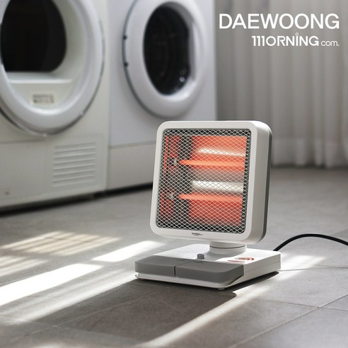 대웅모닝컴 발터치 자동회전 전기히터 F0814: 겨울을 더욱 편안하게 발난로