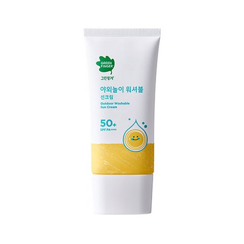 그린핑거 야외놀이 선크림 80ml, 1개